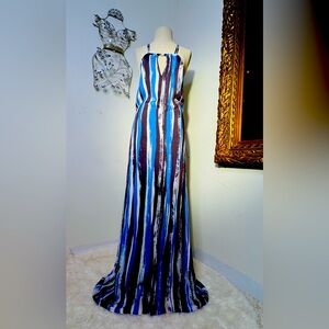 Summer Sleeveless Maxi Dress  Spaghetti Strap Long Sundress Soft Comfort